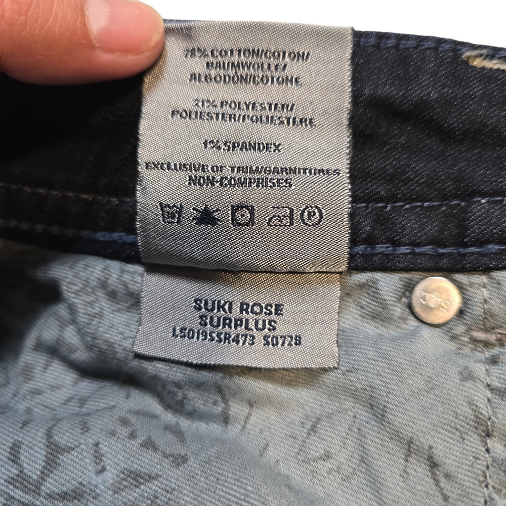 Silver Jeans Co. Women's Suki Rose Surplus Curvy Tailored Bermuda Shorts Size 29 - Picture 5 of 16